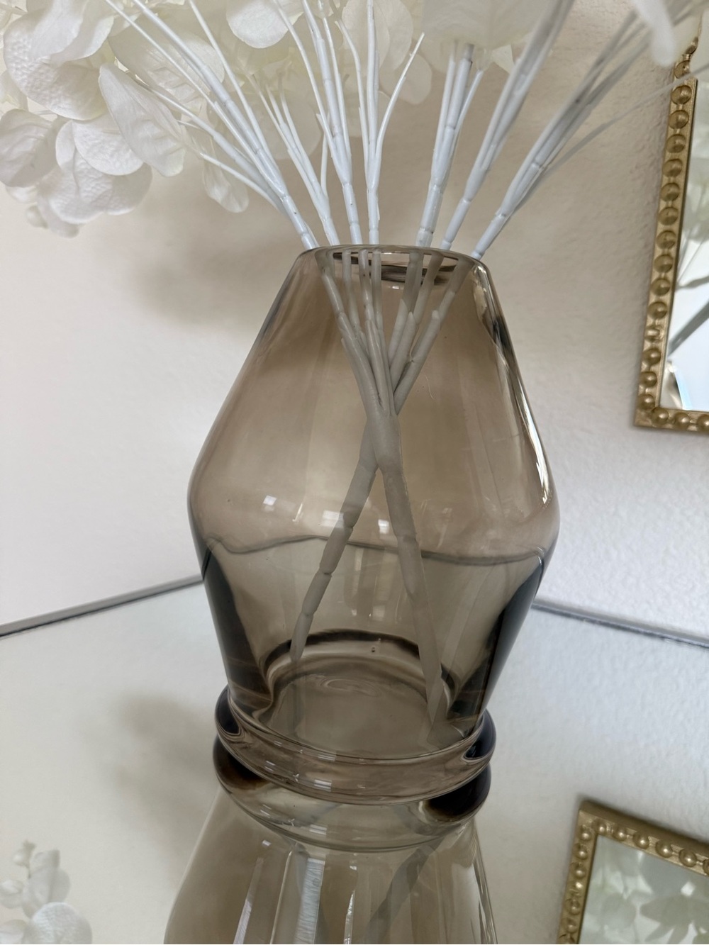Studio McGee Smoky Glass Vase